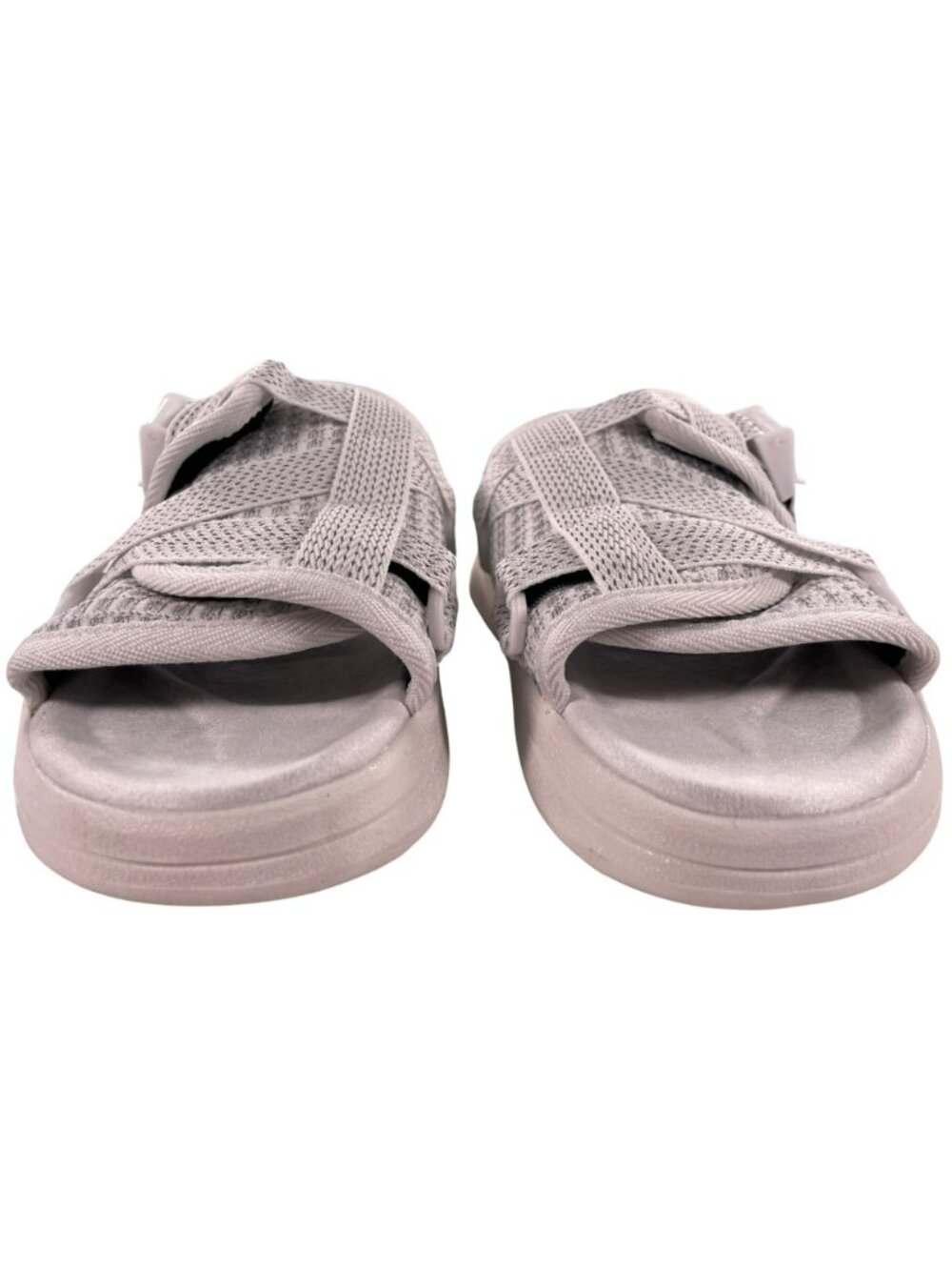 Draco Slides Adjustable Grey Mesh Casual Sandals Size 9-10 - Picture 3 of 8